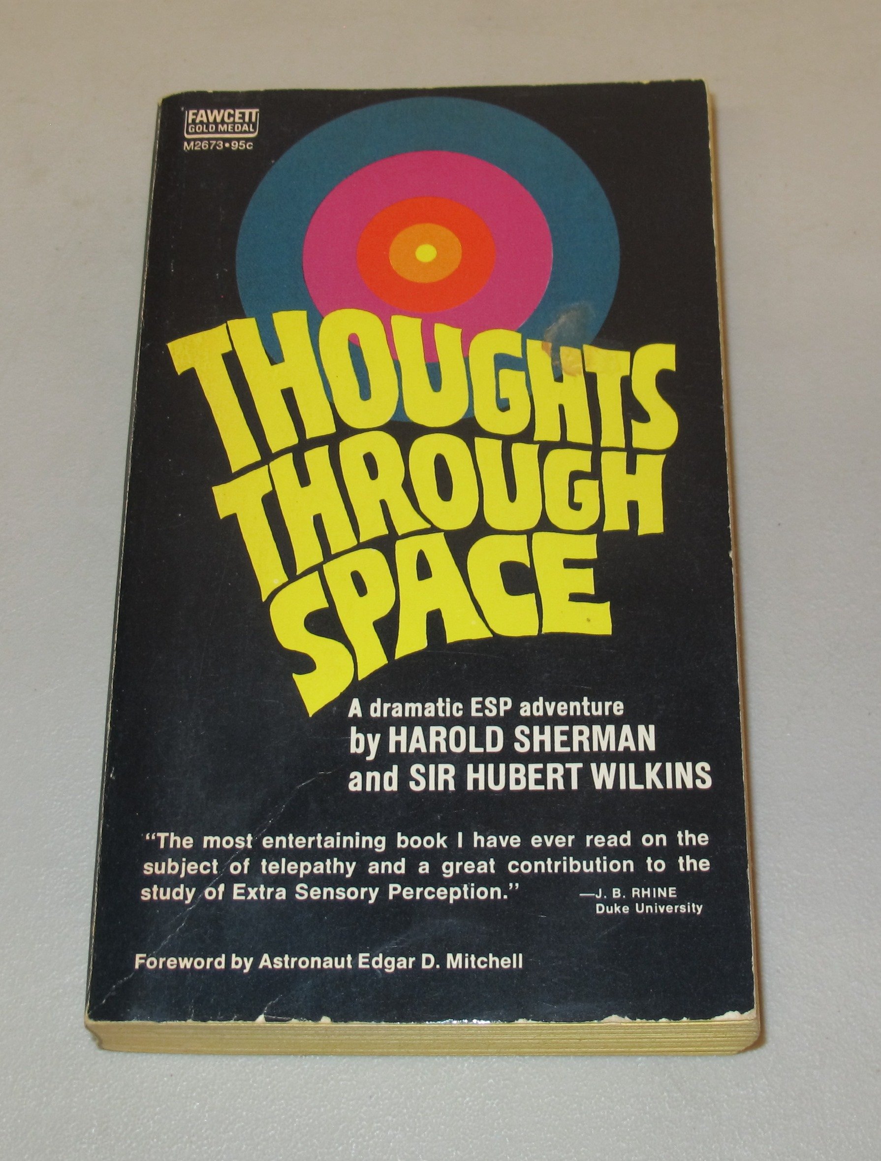 Thoughts Through Space - A Dramatic ESP Adventure (Mass Market Paperback)