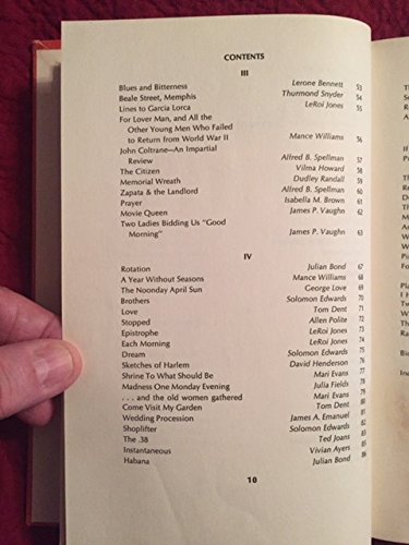 New Negro Poets U. S. A. (Hardcover)