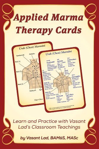 Applied Marma Therapy Cards by Vasant Lad (July 3, 2013) Cards 1
