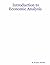 Introduction to Economic Analysis