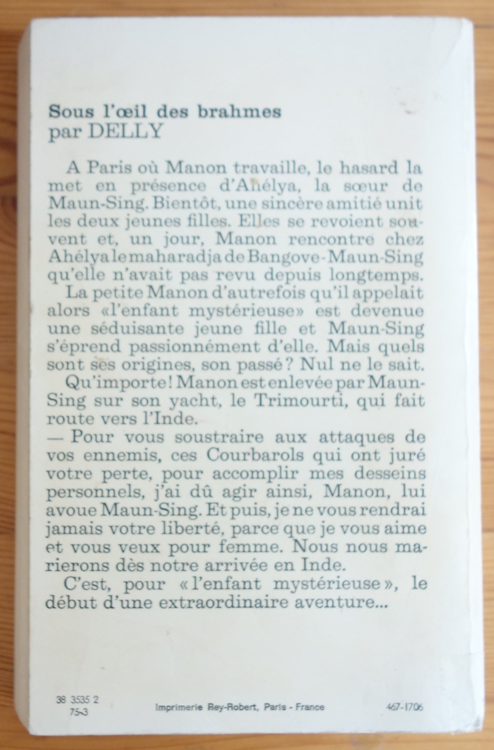 Sous l'oeil de Brahmes (Paperback)