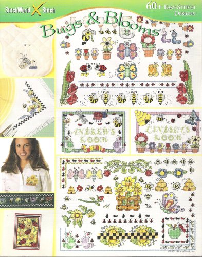 Bugs & Blooms 60+ Easy-Stitch Designs (Unknown Binding)