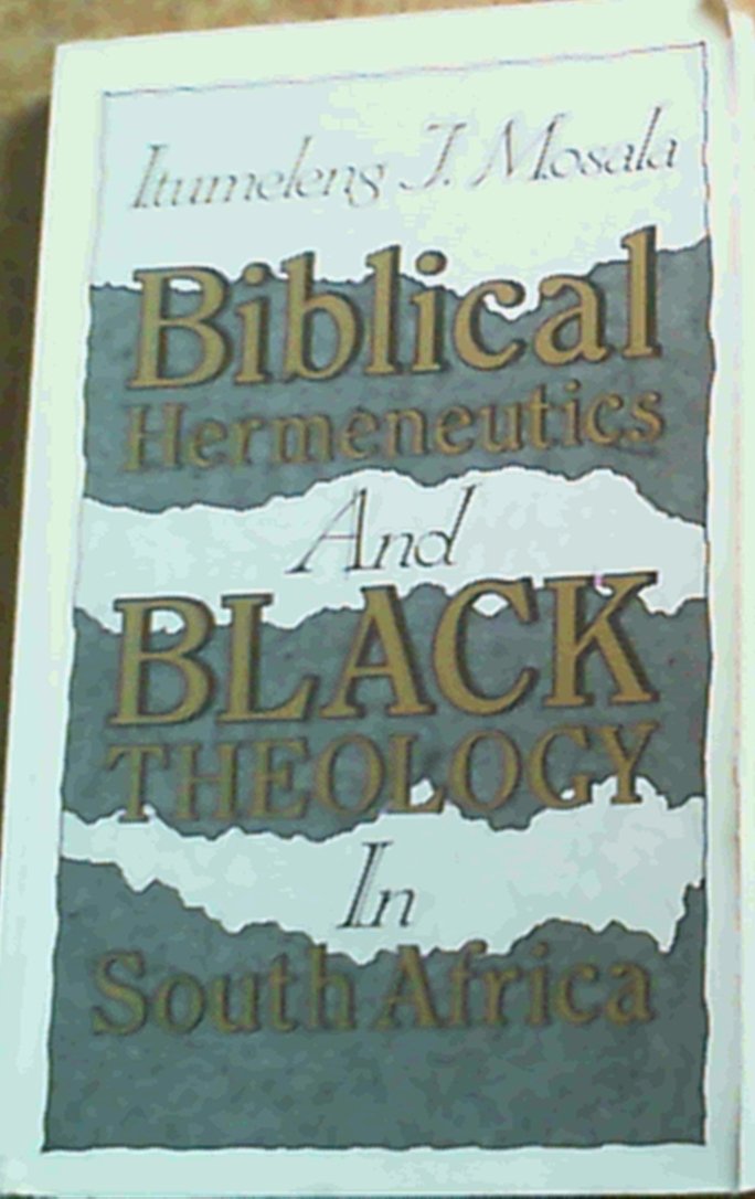 Biblical Hermeneutics and Black Theology in South Africa (Paperback)