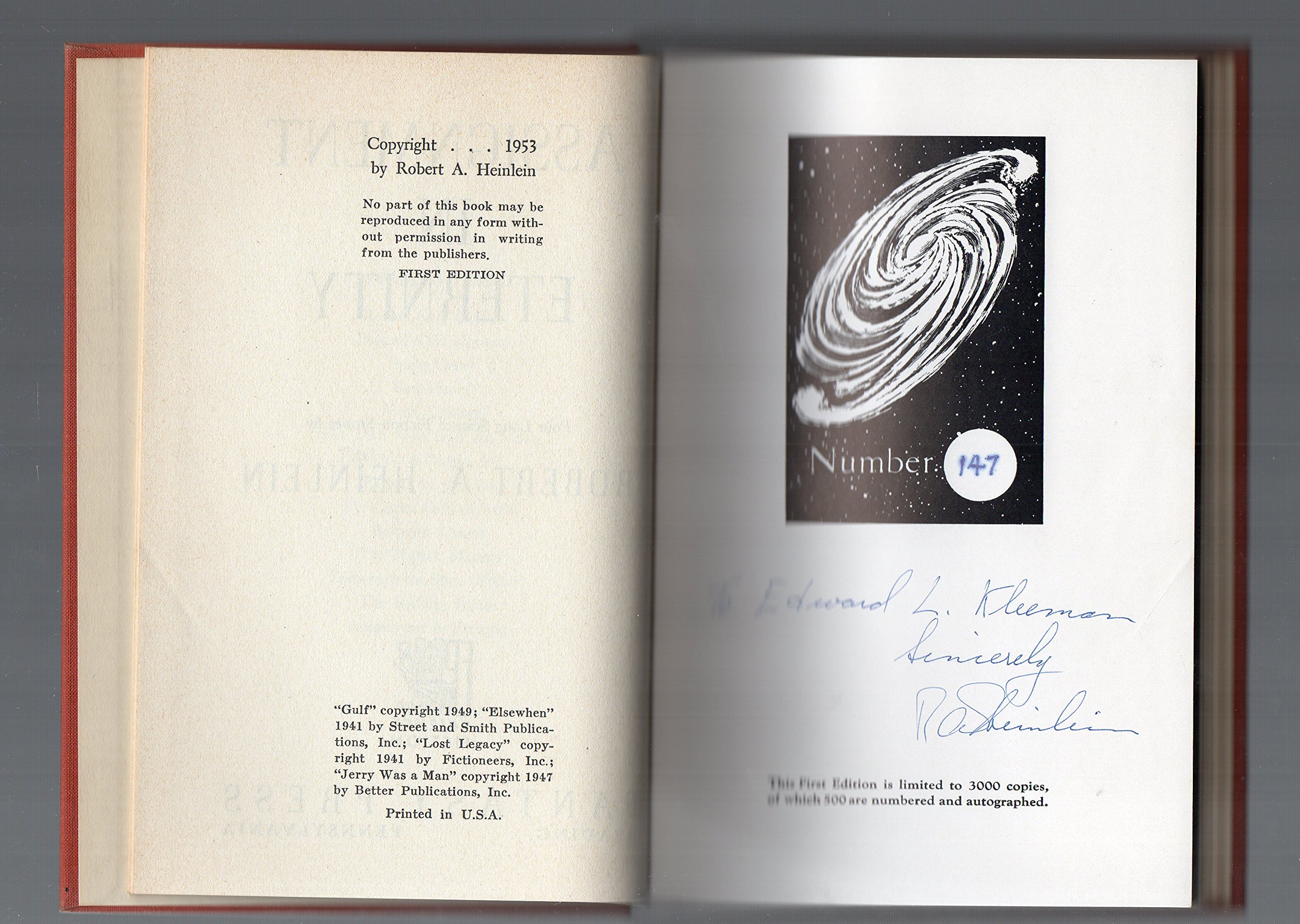 Assignment in Eternity: Four Long Science Fiction Stories