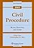 Siegel's Civil Procedure: Essay and Multiple-Choice Questions and Answers