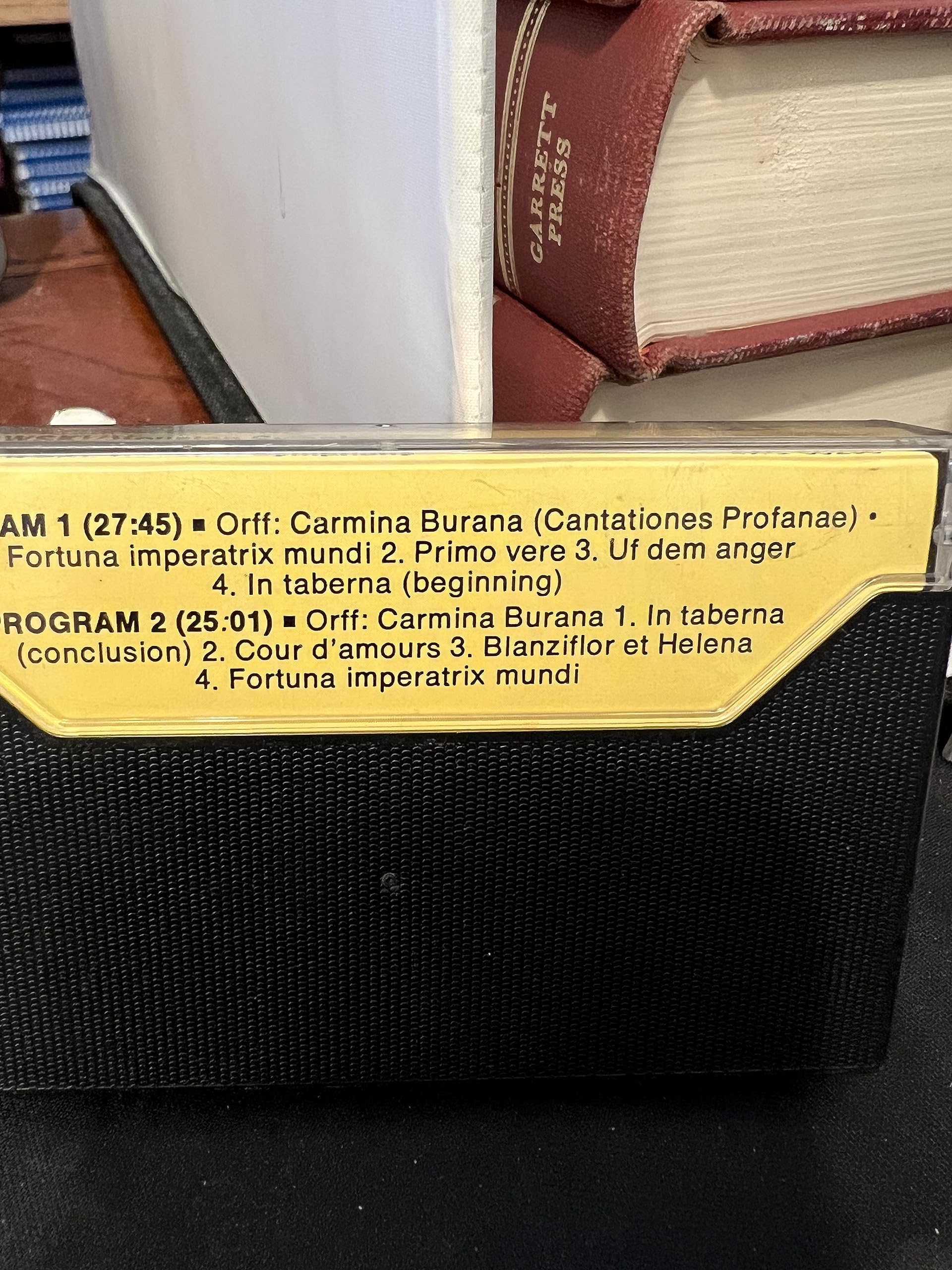 Orff: Carmina Burana Stokowski - Audio Cassette