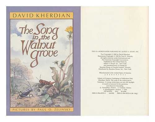 The Song in the Walnut Grove (Hardcover)