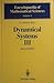 Dynamical Systems III: Mathematical Aspects Of Classical And Celestial Mechanics