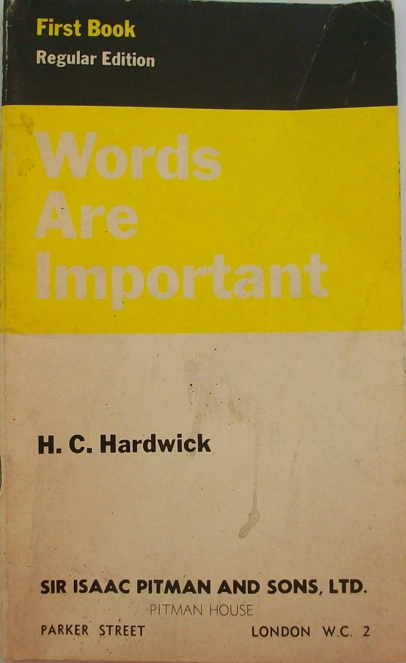 Words Are Important (Paperback)