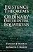 Existence Theorems for Ordinary Differential Equations (Dover Books on Mathematics) by Francis J. Murray, Kenneth S. Miller (June 5, 2007) Paperback