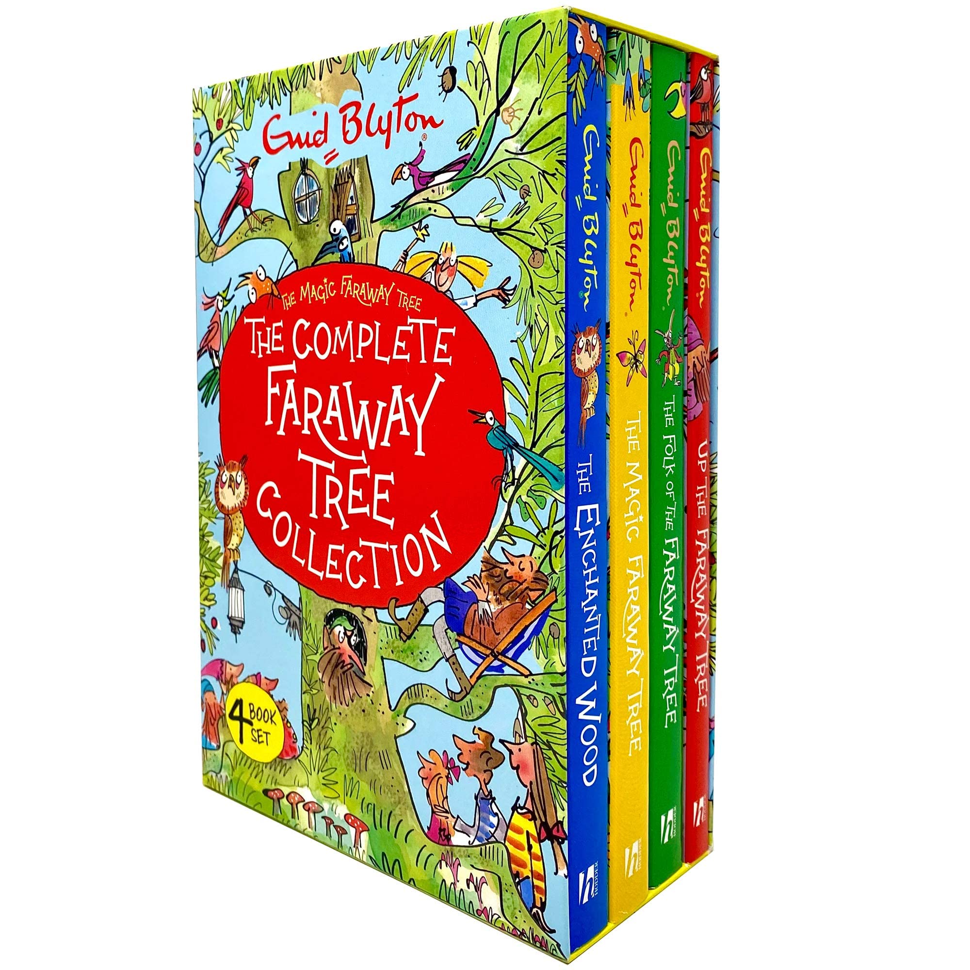 Enid Blyton The Magic Faraway Tree Collection 4 Books Box Set Pack