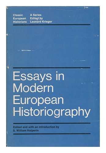 Essays in Modern European Historiography (Hardcover)