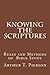 Knowing the Scriptures: Rules and Methods of Bible Study by Arthur T. Pierson (2014-10-08)