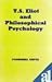 T.S. Eliot and philosophical psychology: Study based on an analysis of T.S. Eliot's The family reunion and The cocktail party