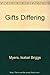 Gifts Differing by Isabel Briggs Myers (1980-08-03)
