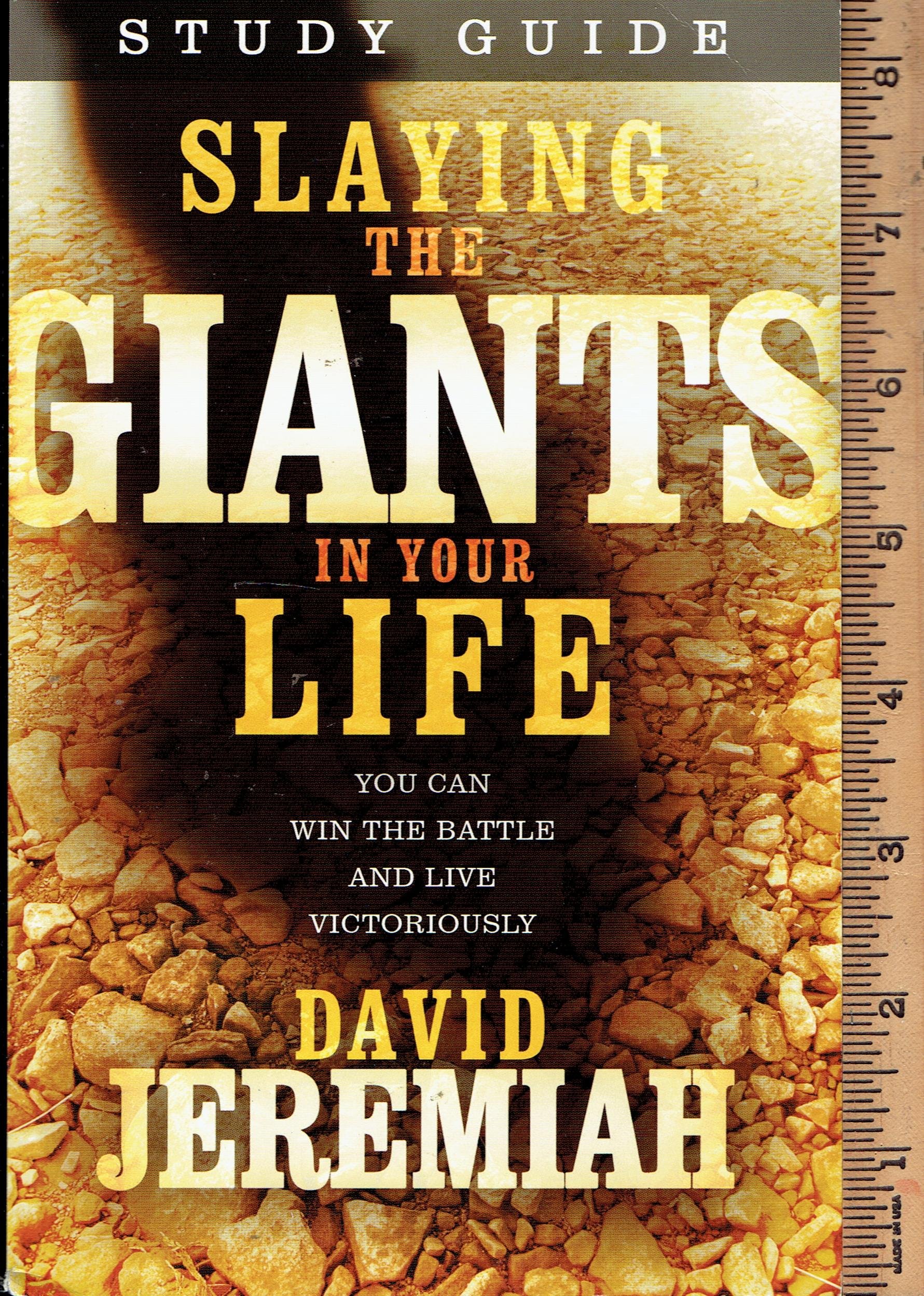 STUDY GUIDE Slaying the Giants in Your Life (Paperback)