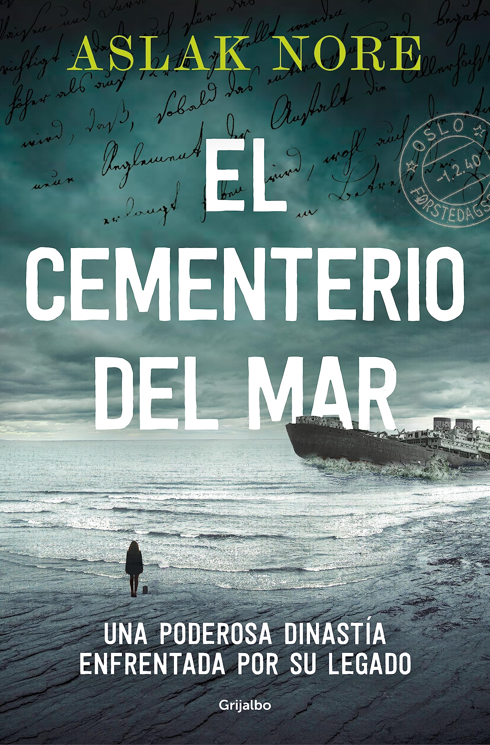Portada de El cementerio del mar, de Aslak Nore