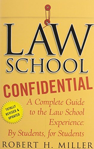 Law School Confidential 3rd (Third) Edition byMiller
