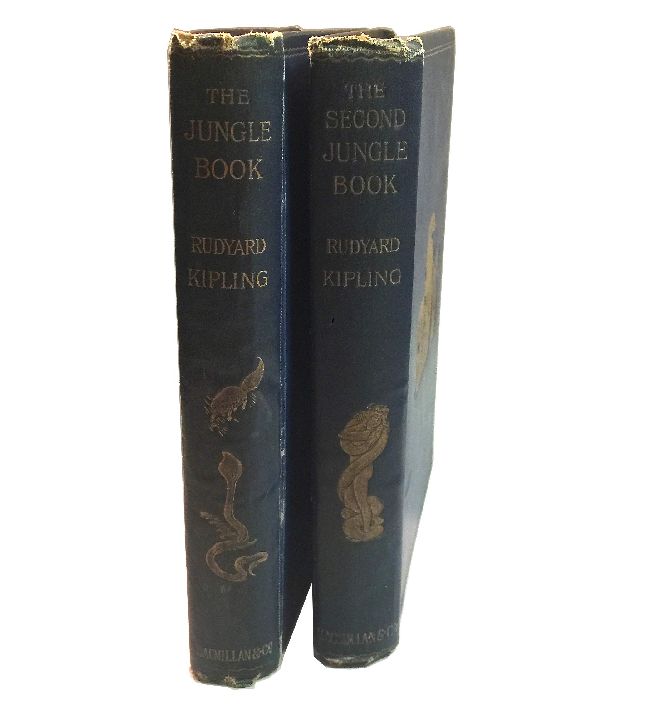 The Jungle Book & The Second Jungle Book 1895 Matched Set