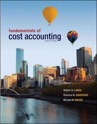 Fundamentals of Cost Accounting by William N. Lanen (2013-04-01)