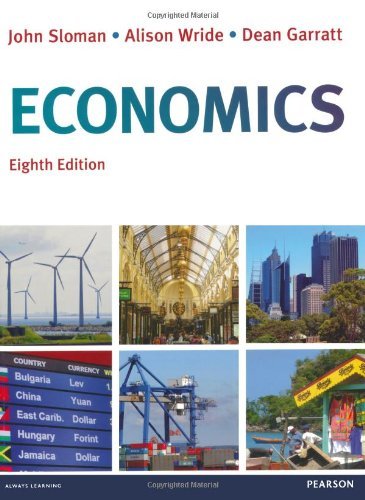 Economics by Sloman John Wride Alison Garratt Dean (2012-05-30) Paperback