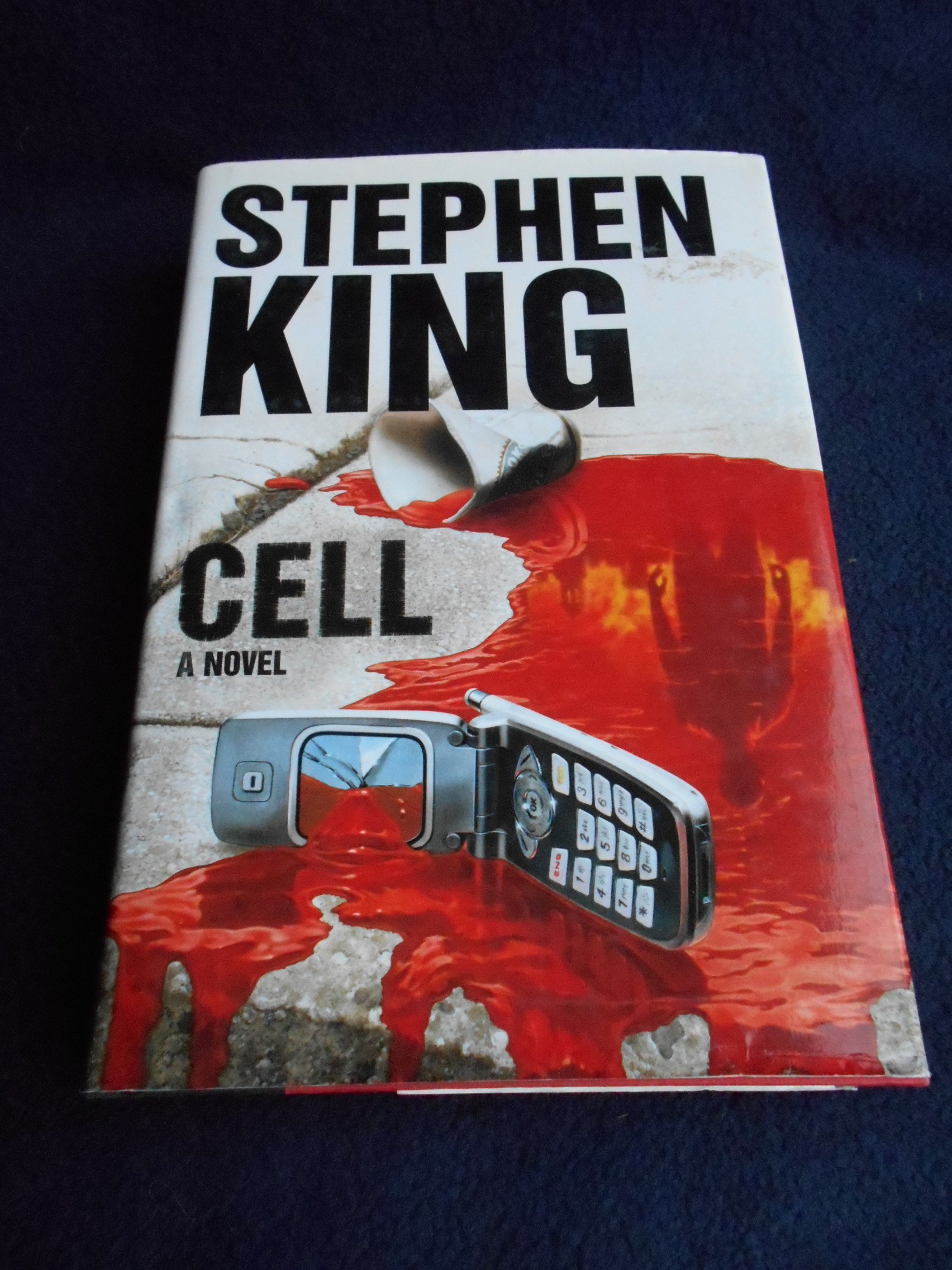 Stephen King CELL Novel Thriller Adventure Fiction Hardcover HC Book