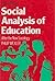 Social analysis of educatio...