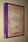 Encyclopedia of Public Administration and Public Policy