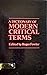 A Dictionary of Modern Critical Terms