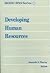 Developing Human Resources by Kenneth N. Wexley