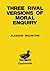 Three Rival Versions of Moral Enquiry (Paperduck) by Alasdair Macintyre (1990-08-09)