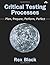 Critical Testing Processes: Plan, Prepare, Perform, Perfect by Rex Black (2003-08-08)