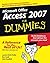 Access 2007 For Dummies by Ulrich Fuller, Laurie Published by For Dummies 1st (first) edition (2006) Paperback