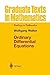 Ordinary Differential Equations (Graduate Texts in Mathematics) by Wolfgang Walter (1998-07-01)