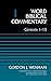 Genesis 1-15: Volume 1 (Word Biblical Commentary) by Gordon John Wenham (2014-12-23)