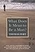 What Does It Mean to Be a Man? by Thomas Hart (2004-07-01)