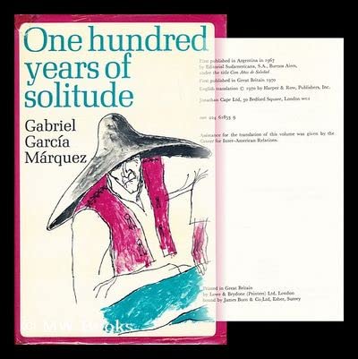 One hundred years of solitude / (by) Gabriel Garcia Marquez ; translated from the Spanish by Gregory Rabassa