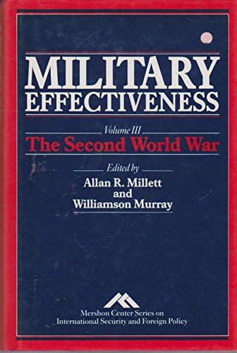 Military effectiveness (Mershon Center series on international security and foreign policy)