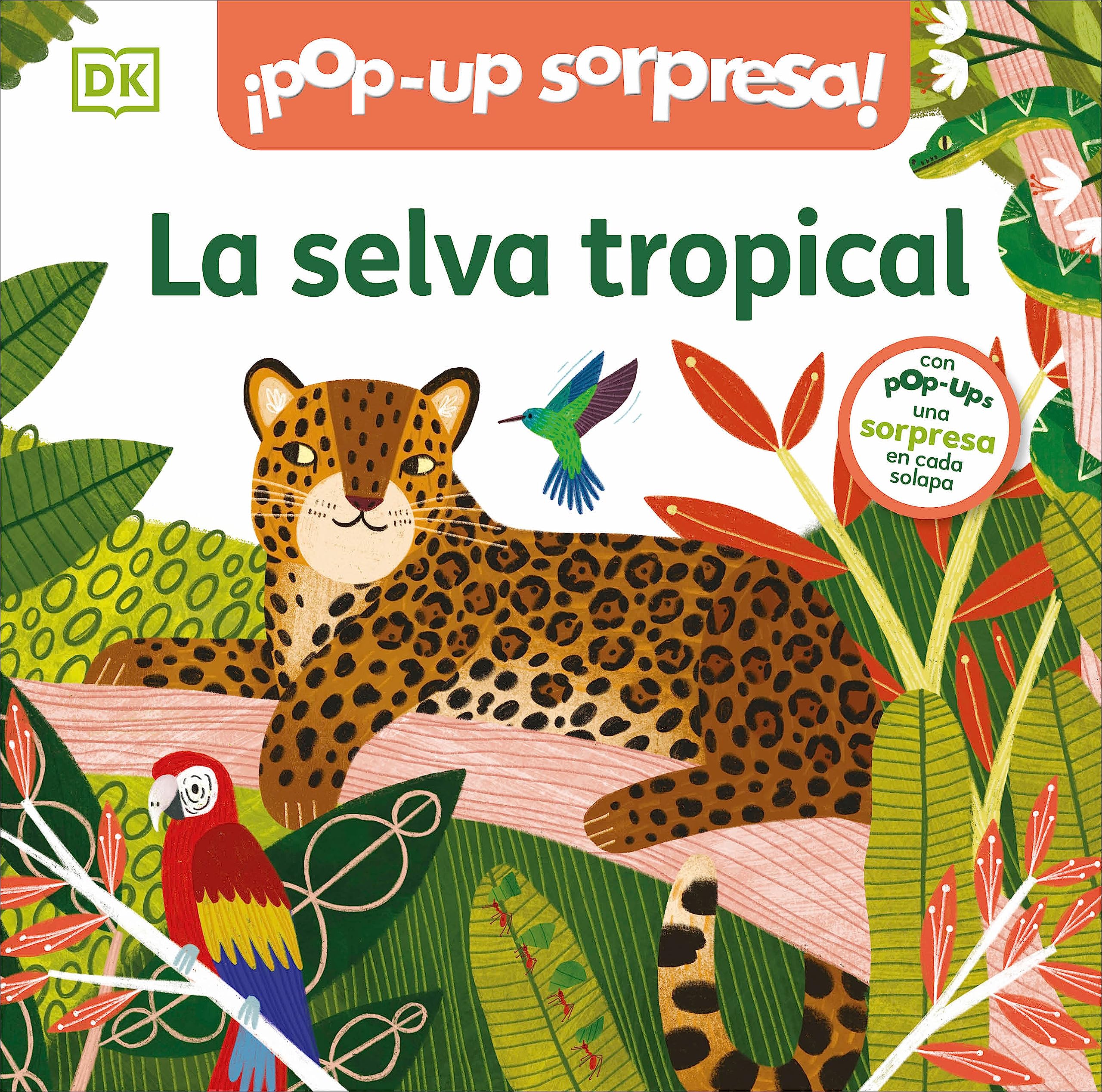 Bilingual Pop-Up Peekaboo! Rainforest - La selva (Board Book)