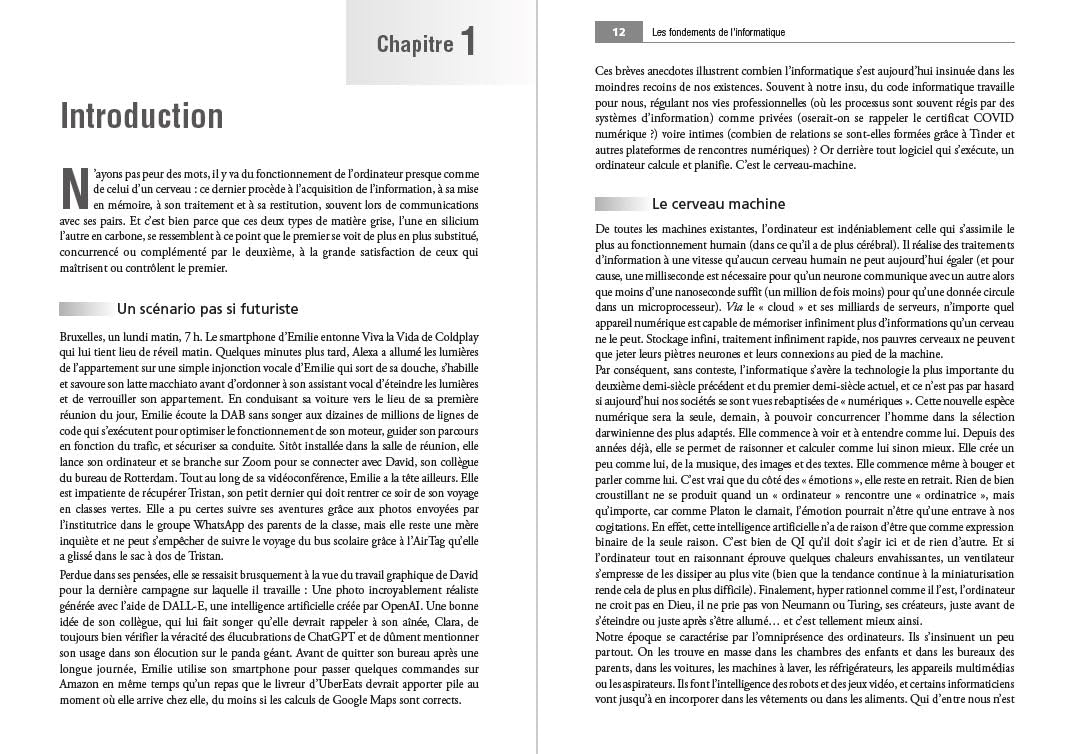 Les fondements de l’informatique: Du silicium au bitcoin (Paperback)