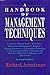 A Handbook of Management Techniques
