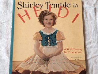 Shirley Temple in Heidi - Original Saalfield Authorized Edition No. 1771 (Paperback)