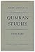 Qumran Studies [Scripta Jud...
