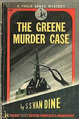 GREENE MURDER CASE PHILO VANCE by S S Van Dine POCKET BOOK 1928 1944 [Hardcover] S S Van Dine