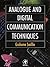 Analogue and Digital Communication Techniques by Grahame Smillie (1999-04-02)