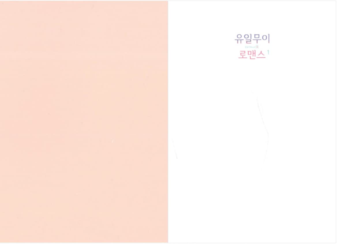 유일무이 로맨스. 1 (Paperback)
