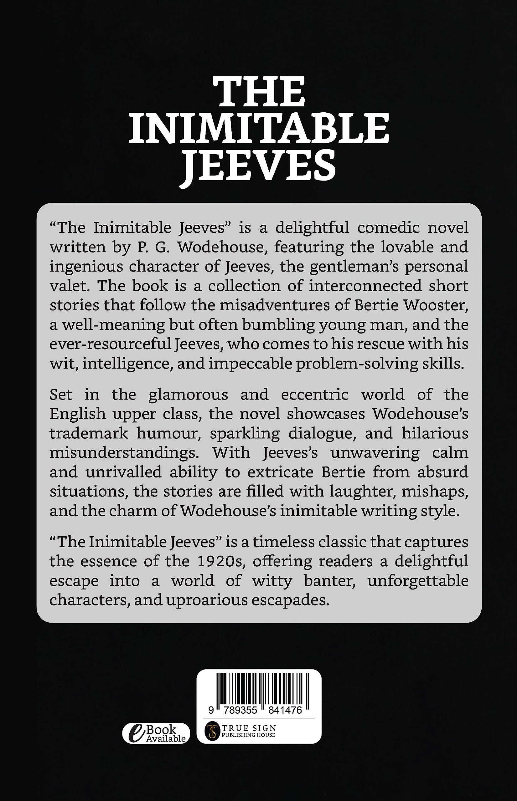 The Inimitable Jeeves