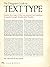 The Designer's Guide to Text Type: Leaded Showings of Fifty-One Popular Text Typefaces in 6 Point Through 12 Point Plus 14 Point