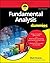Fundamental Analysis For Dummies by Matt Krantz (2016-05-02)