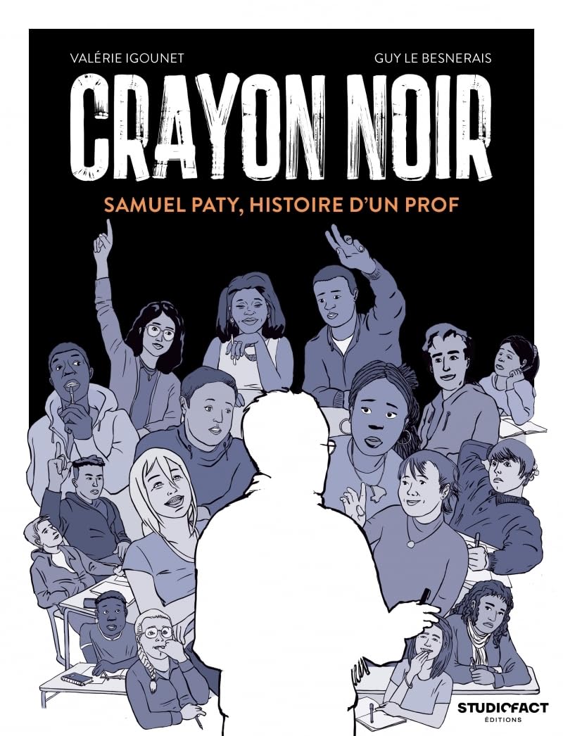 Crayon noir - Samuel Paty, histoire d'un prof (Paperback)